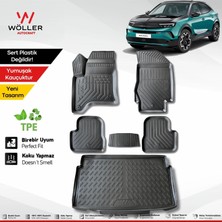 Wöller Opel Mokka Paspas Bagaj Havuzu Set Hybrid 2025 Sonrası Uyumlu 3D Ultraflex Set