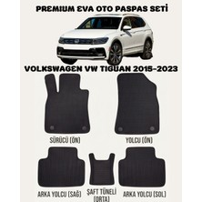 Feyza Oto Volkswagen Vw Tiguan Serisi 2015 - 2023 Arası Araca Özel Premium Eva Paspas Takımı 2 Yıl Garantili Araca Birebir Uyumlu Kalıplar