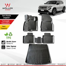 Wöller Renault Boreal ile Uyumlu Paspas Bagaj Havuzu Set 2026 Sonrası Uyumlu 3D Ultraflex Set