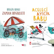 Can Yayınları Zaman Bisikleti 1 (Bilgin Adalı) ve Aceleci Ayıcık Babu - Asla Geç Değil