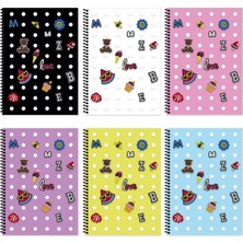 Keskin Color Keskin A5 80 Yp. Çiz. Pp Kp.spiralli Defter-Fun