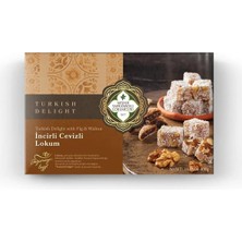 Meşhur Safranbolu Lokumcusu Hindistan Cevizli Incirli Cevizli Lokum 400 gr