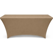 Cosy Tr Streç Dikdörtgen Banket Masa Örtüsü - 4 Tarafı Kapalı 220 gr