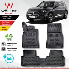 Wöller Yeni Mercedes Glb Paspas Elektrikli 2026 Sonrası Uyumlu 3D Havuzlu Paspas