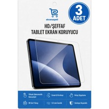 Ekran Sepeti Ekransepeti Apple iPad Mini 6 8.3 Inç (2021) Uyumlu 3'lü Paket Şeffaf 9h Nano Kırılmaz Tablet Ekran Koruyucu