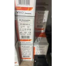 ⚡ Viko Vtc-09/10/s-N2 9A Ac Kontaktör – 230V Bobinli Endüstriyel Kontaktör