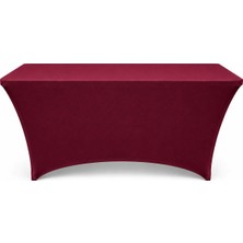 Cosy Tr Streç Dikdörtgen Banket Masa Örtüsü - 4 Tarafı Kapalı 220 gr