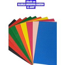 25X35 cm Oluklu Mukavva Karton 10 Adet 160 gr