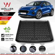 Wöller Ford Puma Uyumlu Bagaj Havuzu 2019 2026 Arası Uyumlu 3D Ultraflex Esnek