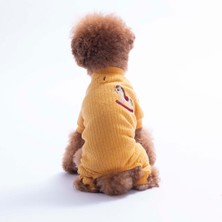 Pawstar Sarı Honey Pony Köpek Tulumu Köpek Kıyafeti Kedi Kıyafeti