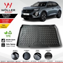 Wöller Peugeot 2008 Bagaj Havuzu Hybrid 2025 Sonrası Uyumlu 3D Ultraflex Esnek