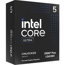 Intel Intel Ultra 5 250KF Plus On Sekiz Çekirdek 4.2 Ghz Işlemci