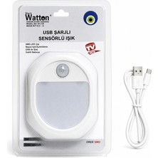 Aydogan's Hareket Sensörlü USB Şarjlı LED Lamba WT-739