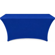 Cosy Tr Streç Dikdörtgen Banket Masa Örtüsü - 4 Tarafı Kapalı Ocean 320 gr