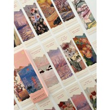 Kağıt Gemi Dükkan Pastel Art Collection 30’lu Klasik Tablolar Temalı Kitap Ayracı Seti / Yer Imi