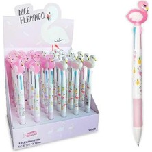 Kentex MK-102 3 Renk Flamingo Tükenmez Kalem