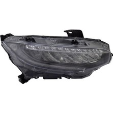 Caps Honda Cıvıc Sağ Far Ledli 2016-2021 33150-TED-P10-CAP