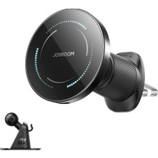 Joyroom JR-ZS50215W 2 In 1 Magsafe Wireless Araç Tutucu