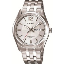Casio MTP-1335D-7AVDF Erkek Kol Saati Çelik Kordonlu 5 ATM Suya Dayanıklı Fonksiyonel Tasarım