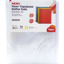 Noki Hazır Defter Kabı A5 Şeffaf Yapışkanlı