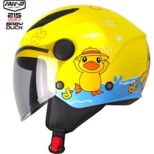 Free-M 215 Acık Çocuk Kask (Sarı)