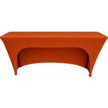 Cosy Tr Kampanyalı Streç Dikdörtgen Banket Masa Örtüsü - 3 Tarafı Kapalı 220 gr