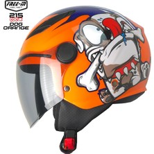 Free-M 215 Acık Çocuk Kask (Turuncu)