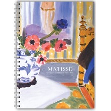 Be Online A5 Spiralli Art Sanat Defteri Matisse The Red Fish - Çizgili Karton Kapak 100 Sayfa