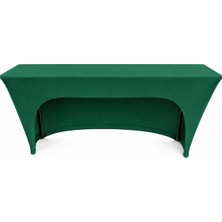 Cosy Tr Streç Dikdörtgen Banket Masa Örtüsü - 3 Tarafı Kapalı Poly Jersey 130 gr
