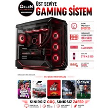 Özlen XXL15 RYZEN 7 9800X3D RTX 5070 12GB 64GB DDR5 RAM 2TB M.2 SSD Üst Seviye Oyuncu Bilgisayarı