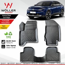 Wöller Citroen C4 Paspas Hybrid 2025 Sonrası Uyumlu 3D Havuzlu Paspas