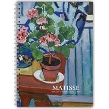 Be Online A5 Spiralli Art Sanat Defteri Matisse The Red Fish - Çizgili Karton Kapak 100 Sayfa