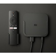 Aesco Mi Tv Box S ve Mi Box Tv Stick S Duvar Sabitleme Aparatı Siyah