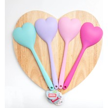 Micra Kalpli Silikon Spatula Kaşık Kepçe 1 Adet