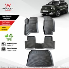 Wöller Citroen C3 Aircross Paspas Bagaj Havuzu Set Hybrid 2025 Sonrası Uyumlu 3D Ultraflex Set