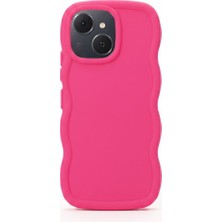 Vissona Tecno Spark 40C / Pop 10 Pro Uyumlu Dalgalı Tasarım Kamera Korumalı Mat Silikon Telefon Kılıfı