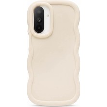 Vissona Samsung Galaxy A26 5g Uyumlu Dalgalı Tasarım Kamera Korumalı Mat Silikon Kılıf