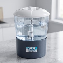 Spring Water Alttan Damacanalı Sebiller Için **hazneli** Şeffaf Su Arıtma Bağlantı Aparatı