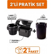 Space Kapıya Geçmeli Bardaklık + Küllük