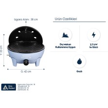 Aygaz Cadac Citi Chef 40 Barbekü - Mavi