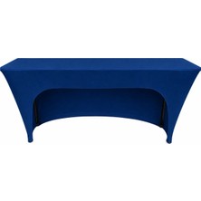 Cosy Tr Kampanyalı Streç Dikdörtgen Banket Masa Örtüsü - 3 Tarafı Kapalı 220 gr