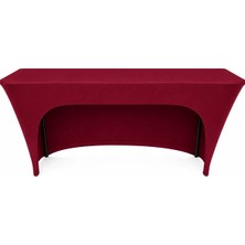 Cosy Tr Streç Dikdörtgen Banket Masa Örtüsü - 3 Tarafı Kapalı Poly Jersey 130 gr