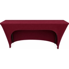 Cosy Tr Kampanyalı Streç Dikdörtgen Banket Masa Örtüsü - 3 Tarafı Kapalı 220 gr