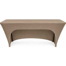 Cosy Tr Kampanyalı Streç Dikdörtgen Banket Masa Örtüsü - 3 Tarafı Kapalı 220 gr