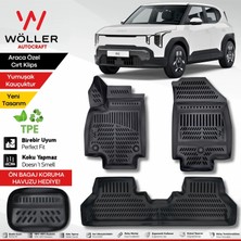 Wöller Kia Ev2 Uyumlu Paspas 2026 Sonrası Uyumlu 3D Havuzlu Paspas