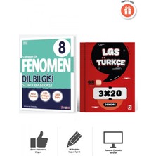 Bigelio Yayıncılık Fenomen 2027 8. sınıf Dil Bilgisi Soru Bankası  Ve 3x20 Deneme Bi
