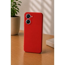 bbtech Vivo Y18 ile Uyumlu Kamera Korumalı Darbe Emici Ince Mat Dokulu Kaymaz Soft Silikon Kılıf