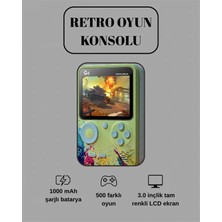 Aesco G5 Game Box Retro Mini Oyun Konsolu – 500 Dahili Oyun