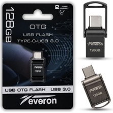 Everon 128gb Type-C USB OTG 3.0 Metal Flash Bellek