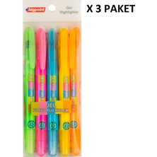 Bigpoint Jel Mum Boya Fosforlu 5 Renk x 3 Paket